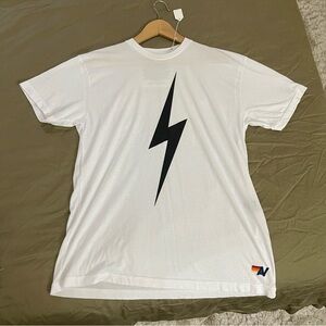 AVIATOR NATION Unisex Bolt Tee Soft Size Large